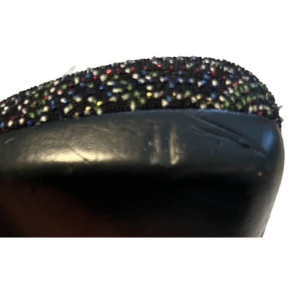 Vintage Giorgion Fendon Italy Hard Shell Clamshell Eyeglass Case Black Metallic - Picture 12 of 15